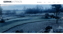 Desktop Screenshot of gornikarchitects.com